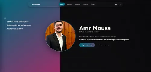خدمة: تصميم مواقع ويب وصفحات هبوط سريعة